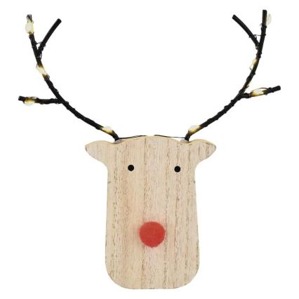 LED Christmas Reindeer Decoration 8xLED/2xAAA
