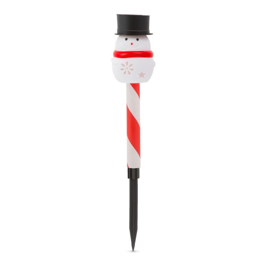 LED Christmas solar lamp LED/1,2V IP44 snowman