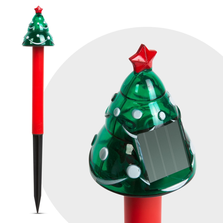 LED Christmas solar lamp LED/1,2V IP44 tree