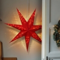 LED Christmas Star Decoration, 60 cm, LED/2xAA