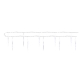 LED Christmas string lights 10xLED/2xAA 1,65m