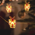 LED Christmas string lights 20xLED/2xAA 2,2m warm white