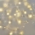 LED Christmas String Lights, 40 LEDs, 3×AA, 1.5 m, Warm White