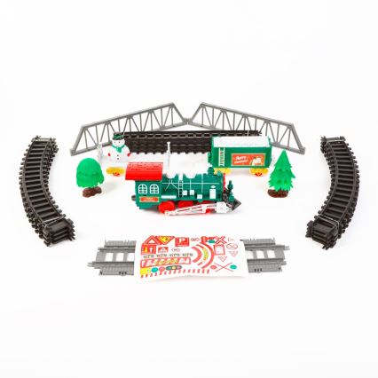 LED Christmas Train LED/2xAA Warm White