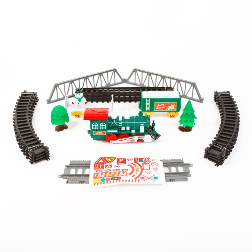 LED Christmas Train LED/2xAA Warm White