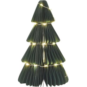 LED Christmas Tree Decoration, 35 LEDs, Battery Powered (2×AA)