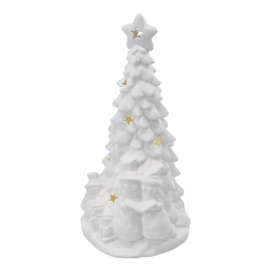 LED Christmas Tree Decoration LED/2xAA Warm White