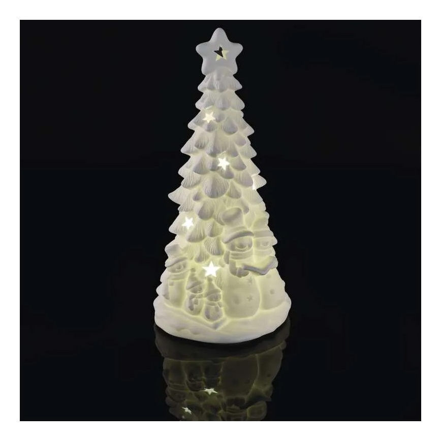 LED Christmas Tree Decoration LED/2xAA Warm White