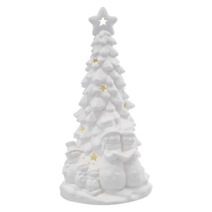 LED Christmas Tree Decoration LED/2xAA Warm White