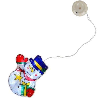 LED Christmas window decoration 10xLED/3xAAA