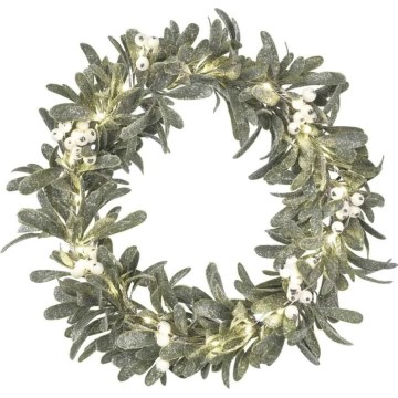 LED Christmas Wreath 25 LEDs / 3×AA Ø 35 cm