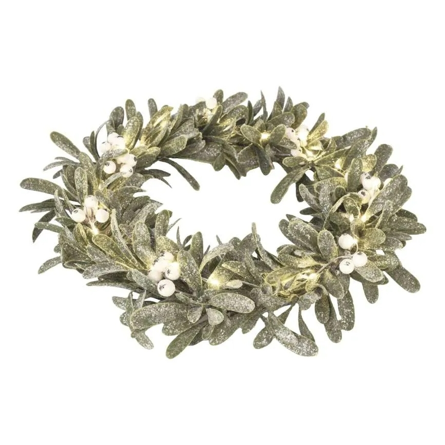 LED Christmas Wreath 25 LEDs / 3×AA Ø 35 cm