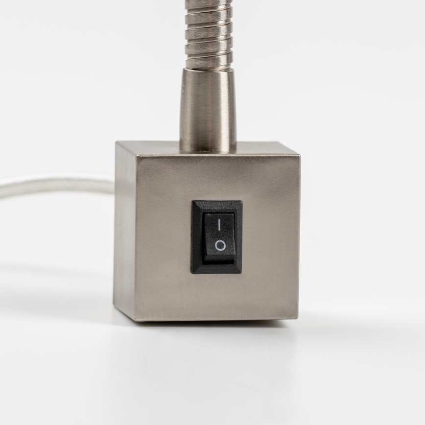 LED Clip Lamp 1xGU10/4.7W/230V Matte Chrome