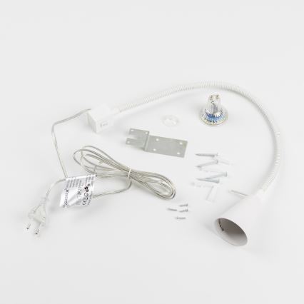 LED Clip-on Lamp 1xGU10/4.7W/230V White
