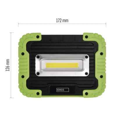 LED COB Rechargeable floodlight LED/3,7V 3000 mAh IP44