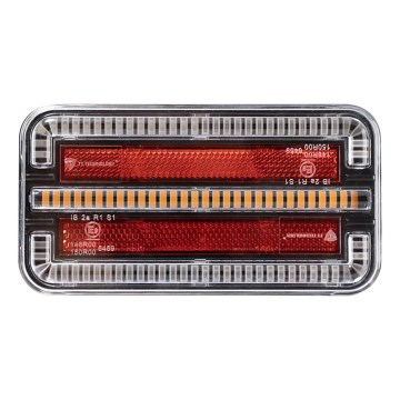 LED Combined light with dynamic turn signal LED/12-24V IP65