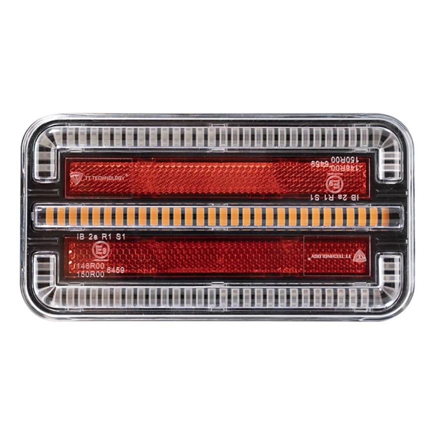 LED Combined light with dynamic turn signal LED/12-24V IP65