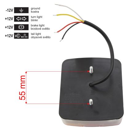 LED Combined terminal lamp 12V