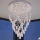 LED Crystal Ceiling Light MAJURO LED/30W/230V Ø 45 cm Polished Chrome + Remote Control