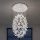 LED Crystal Ceiling Light SAMOA LED/30W/230V Ø 40 cm Polished Chrome + Remote Control