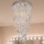 LED Crystal Ceiling Light SAMOA LED/30W/230V Ø 40 cm Polished Chrome + Remote Control