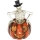 LED Decoration HALLOWEEN LED/2xLR44/warm white skeleton in a pumpkin resin