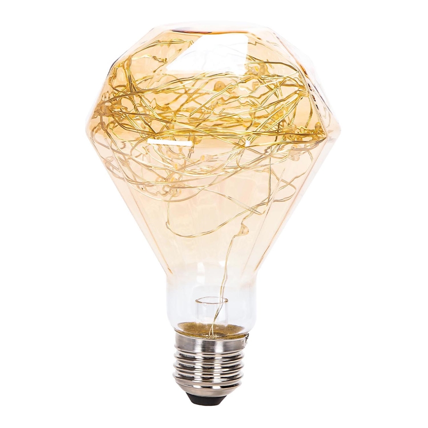 LED Decorative bulb D95 E27/1,2W/230V 2500K - Aigostar