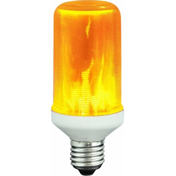 LED Decorative bulb FLAME T60 E27/3W/230V 1400K