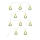 LED Decorative chain 10xLED/2xAA 1,6m warm white