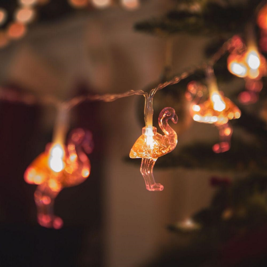 LED Decorative chain 10xLED/3xAA 1,1m warm white