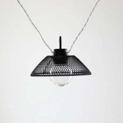 LED Decorative chain ASTRA 10xLED/2xAA 2,1 m black