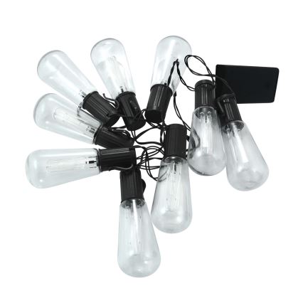 LED Decorative chain EDISON 2,65 m 10xLED/2xAA