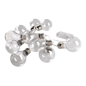 LED Decorative chain SMOLDER 2,1 m 10xLED/2xAA