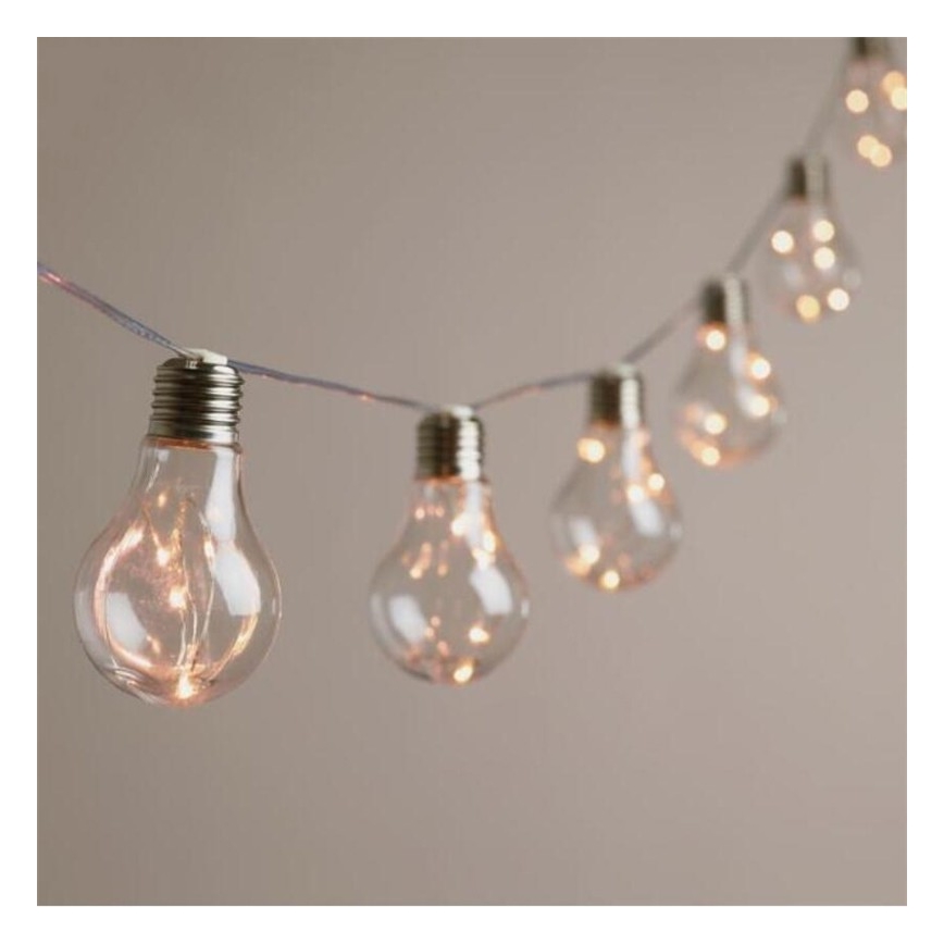 LED Decorative chain SMOLDER 2,1 m 10xLED/2xAA