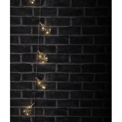LED Decorative chain SMOLDER 2,1 m 10xLED/2xAA