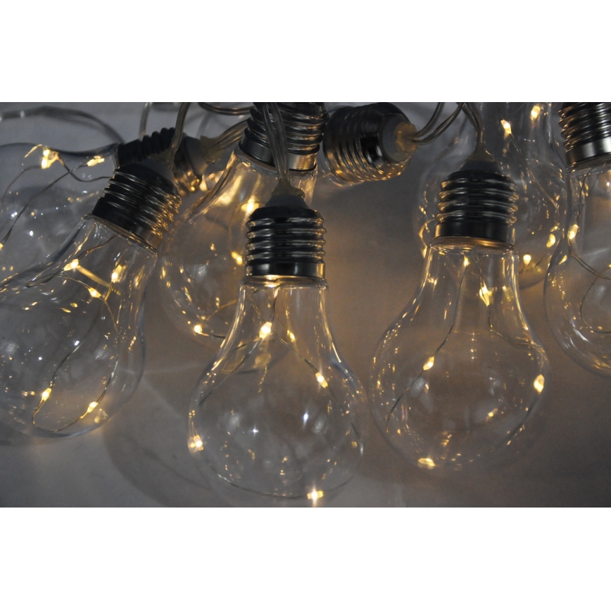 LED Decorative chain SMOLDER 2,1 m 10xLED/2xAA