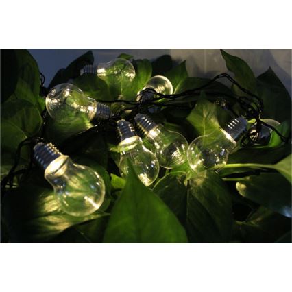 LED Decorative chain SMOLDER 2,1 m 10xLED/2xAA