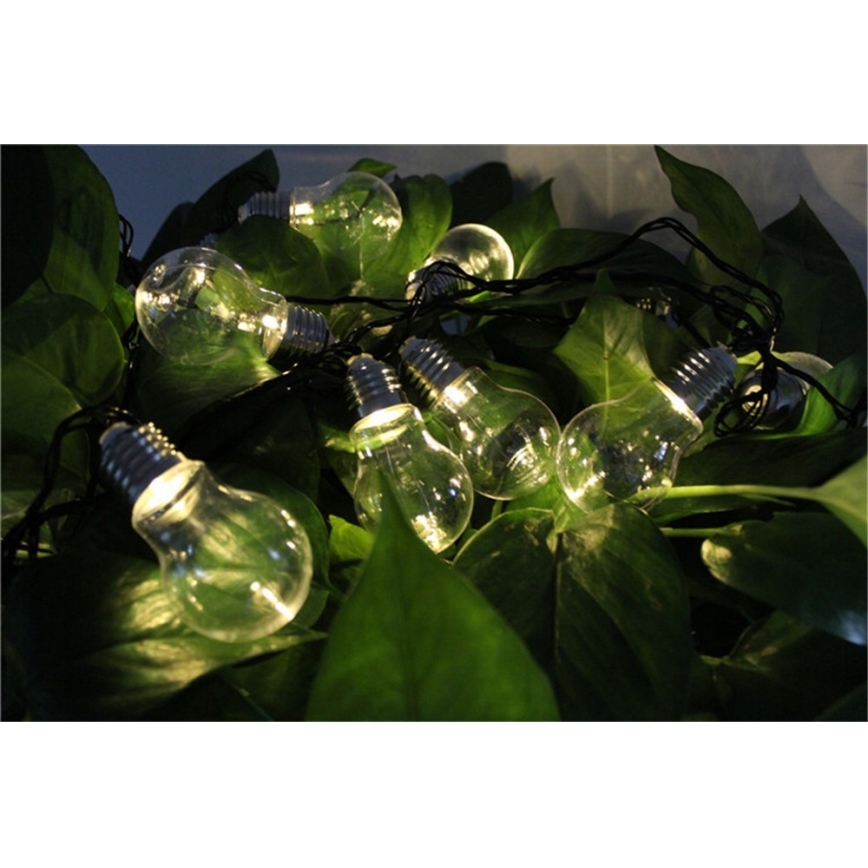 LED Decorative chain SMOLDER 2,1 m 10xLED/2xAA