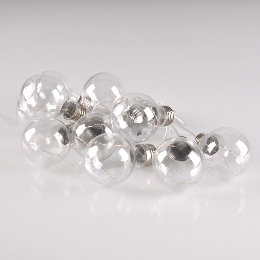 LED Decorative chain SMOLDER 2,1 m 10xLED/2xAA