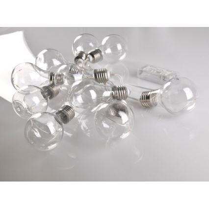 LED Decorative chain SMOLDER 2,1 m 10xLED/2xAA