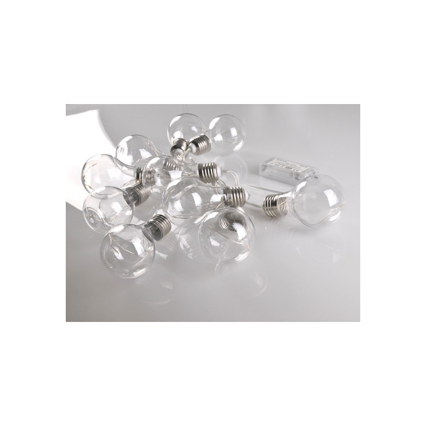 LED Decorative chain SMOLDER 2,1 m 10xLED/2xAA