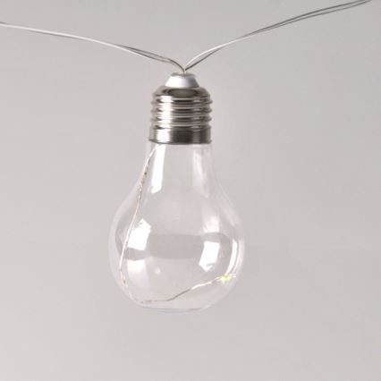 LED Decorative chain SMOLDER 2,1 m 10xLED/2xAA