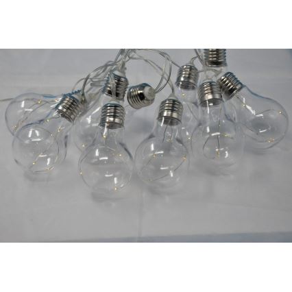 LED Decorative chain SMOLDER 2,1 m 10xLED/2xAA