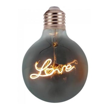 LED Decorative light bulb FILAMENT G125 E27/5W/230V 2200K