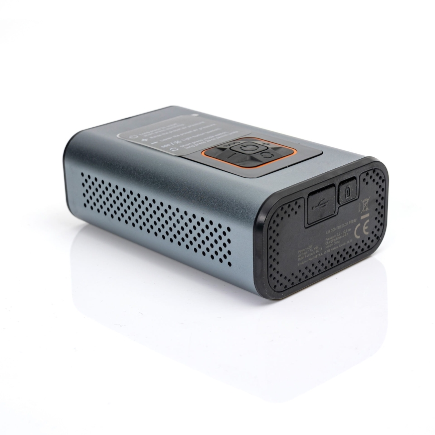 LED Digital pocket compressor 3in1 4000 mAh 5W black