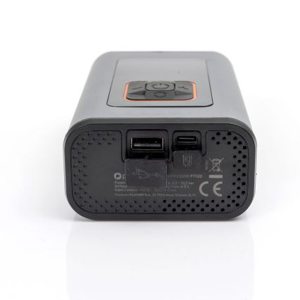 LED Digital pocket compressor 3in1 4000 mAh 5W black