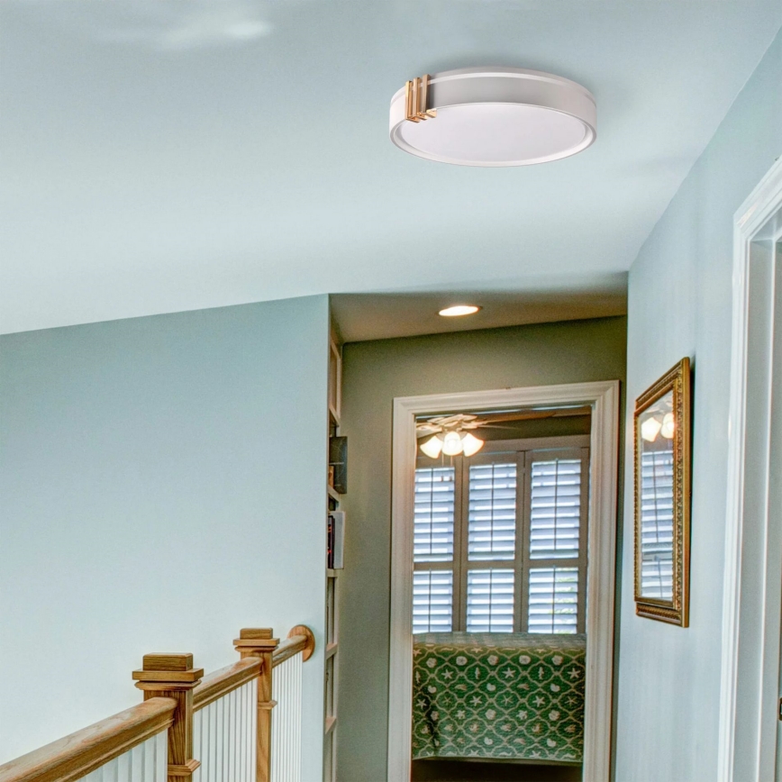 LED Dimmable bathroom ceiling light ARLETTA LED/48W/230V d. 38 cm 3000-6000K IP44 + remote control