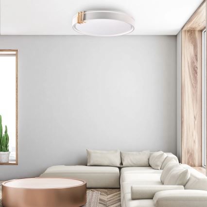 LED Dimmable bathroom ceiling light ARLETTA LED/72W/230V d. 48 cm 3000-6000K IP44 + remote control