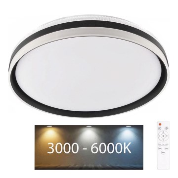 LED Dimmable bathroom ceiling light BARBARA LED/72W/230V d. 48,5 cm 3000-6000K IP44 + remote control