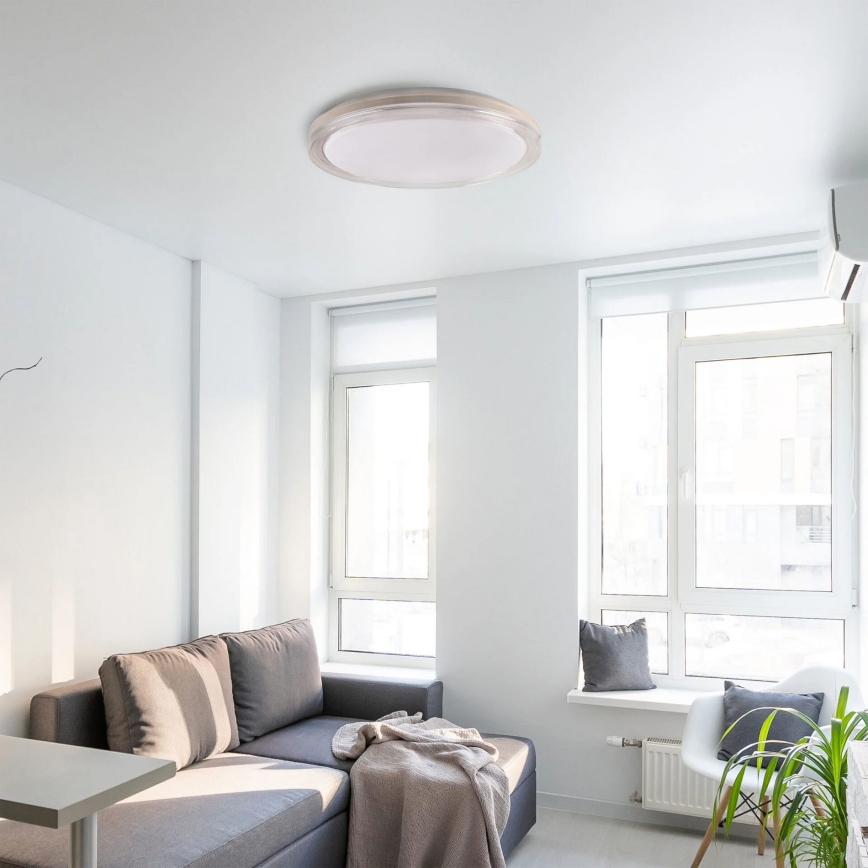 LED Dimmable bathroom ceiling light CASSANDRA LED/72W/230V d. 49 cm 3000-6000K IP44 + remote control